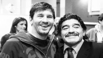 Messi despidió a Maradona con un sentido posteo: Nos deja pero no se va, porque el Diego es eterno