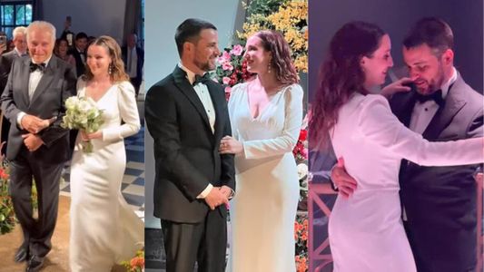 Así fue la lujosa boda de Rocío Hazán, hija de Lucía Galán: famosos, shows y detalles exclusivos