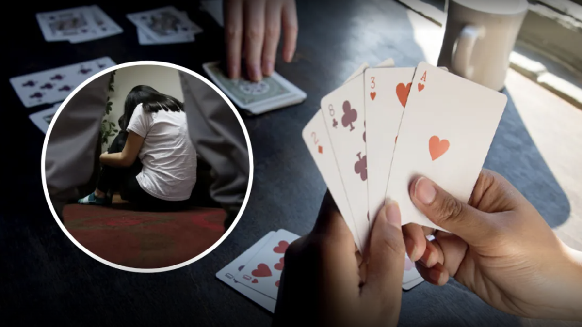 Una madre hacía que sus hijas se desnudaran y se dejaran tocar si perdía a las cartas.