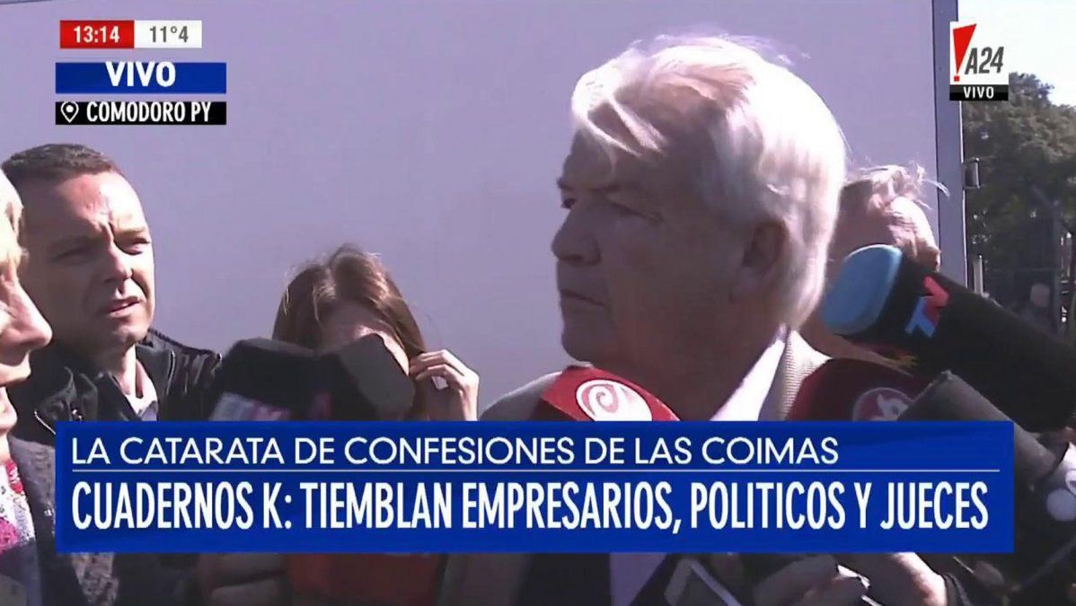Betnaza declaró durante una hora y media y luego aseguró que Techint “nunca” realizó pagos ilegales