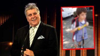 Luis Ventura compartió una foto del primer día de clases de su hijo Antoñito