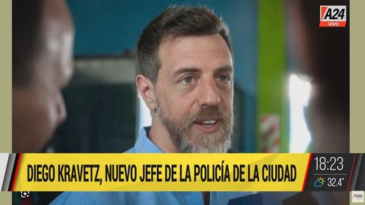 Diego Kravetz será el jefe de la Policía de la Ciudad