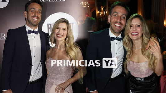 Laurita Fernández y Matías Busquet, a puro amor en la Gala Fundaleu: besos, abrazos y fotos exclusivas