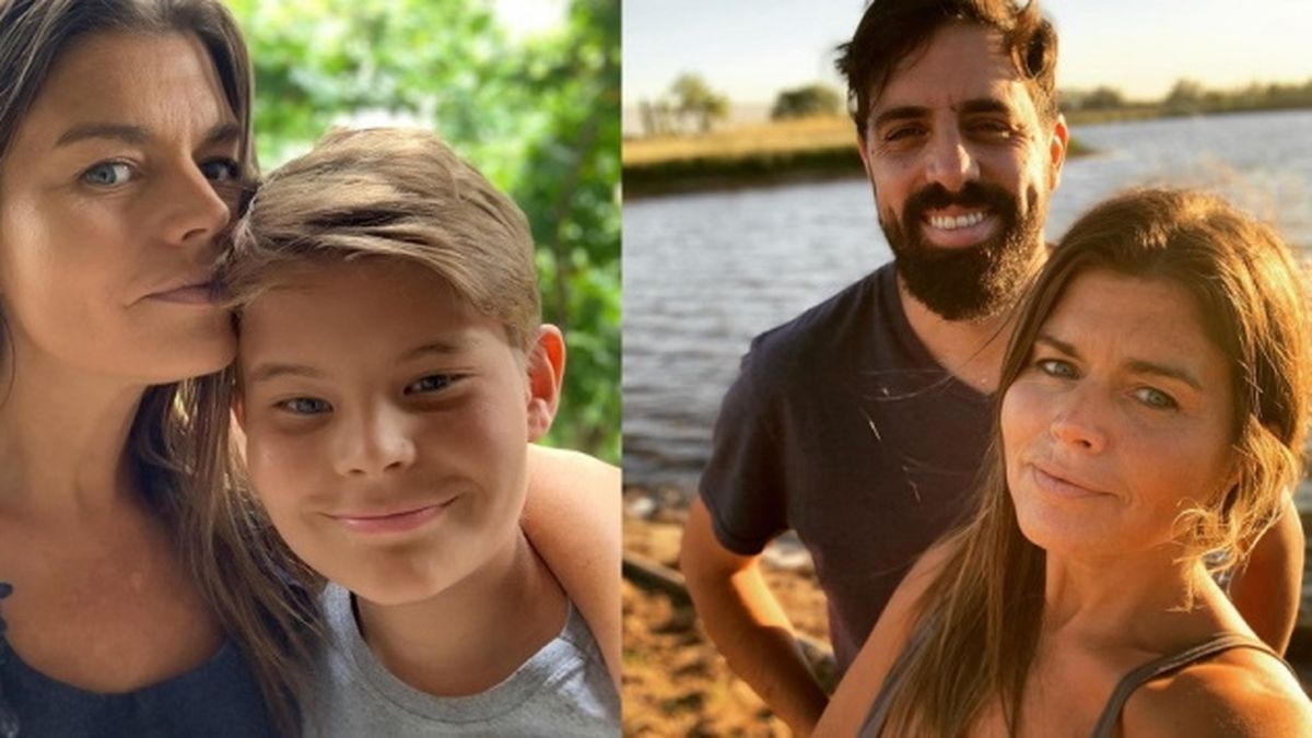 Angie Balbiani está en pareja con Juan hace unos 3 años y tiene un hijo, Benjamín, de su anterior matrimonio.