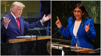 Donald Trump lanzó una dura advertencia a la presidenta interina Delcy Rodríguez&nbsp;