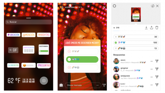 Instagram estrenó una nueva función para hacer cuestionarios en las Historias