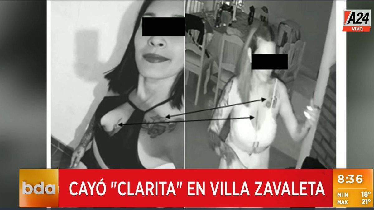 Clarita drogaba a sus víctimas con narcotizantes diluidos en bebidas. Foto: captura de Tv. 