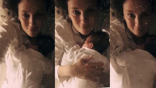 El dulce video de Paula Chaves haciendo colecho con Filipa: Ella necesita...