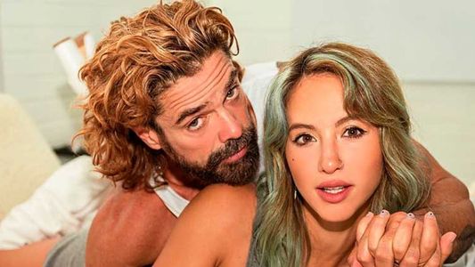 Fuertes imágenes de Flor Vigna con Luciano Castro en un video inédito