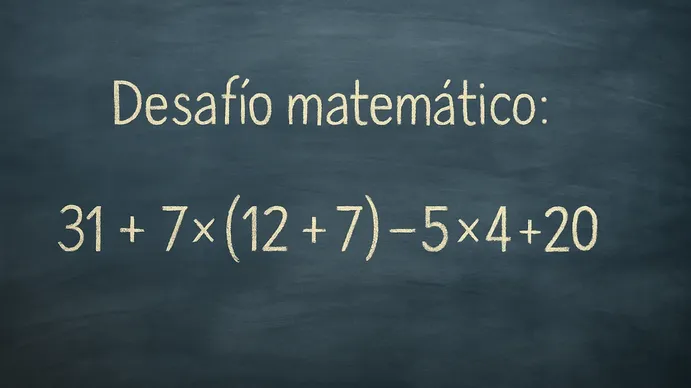 Desafío Matemático: ¿podés completar esta operación con restas?