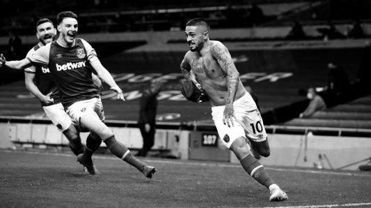 Un gol inolvidable de Lanzini le dio al West Ham un empate agónico contra Tottenham tras ir 0-3