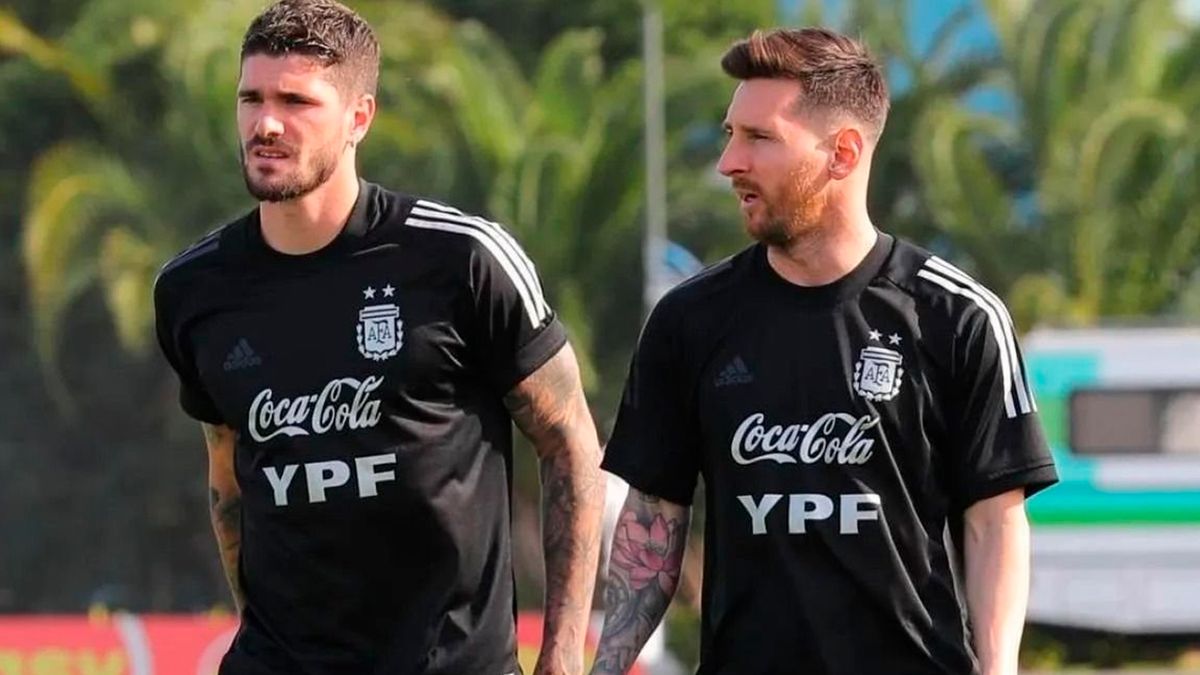 Rodrigo de Paul reveló una interna secreta con Lionel Messi: Él tiene contactos