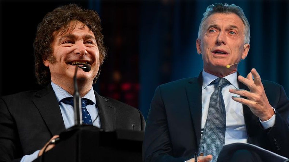 Javier Milei y Macri