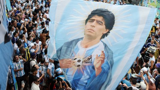 Argentina copó Atlanta: el inolvidable banderazo de los hinchas antes de la semifinal contra Inglaterra