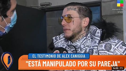 Alex Caniggia admitió hace cuántos años no habla con su papá: Le diría que...