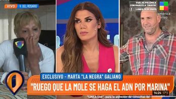 El drama de Marta La Negra Galiano, la ex pareja de La Mole: Le dijo a mi hija que por culpa de ella se destruyó la familia