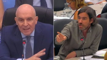 Fuerte cruce entre Nicolás Del Caño y José Luis Espert. (Foto: captura) Fuerte cruce entre Nicolás Del Caño y José Luis Espert. (Foto: captura)