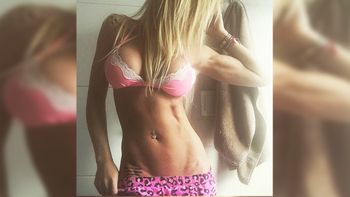 Claudia Ciardone logró un cuerpo escultural a base de mucho entrenamiento