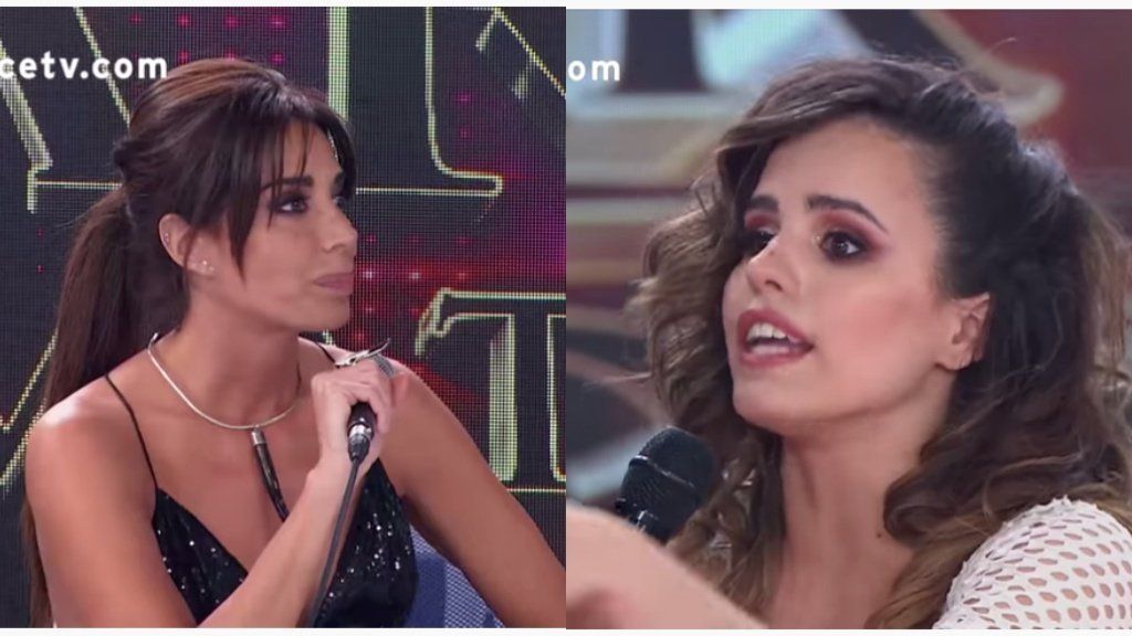 Fuerte cruce entre Laura Fidalgo y Sofi Morandi en el Súper Bailando 2019