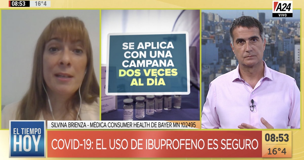 Confirman que no existe riesgo en usar ibuprofeno en pacientes con Covid-19