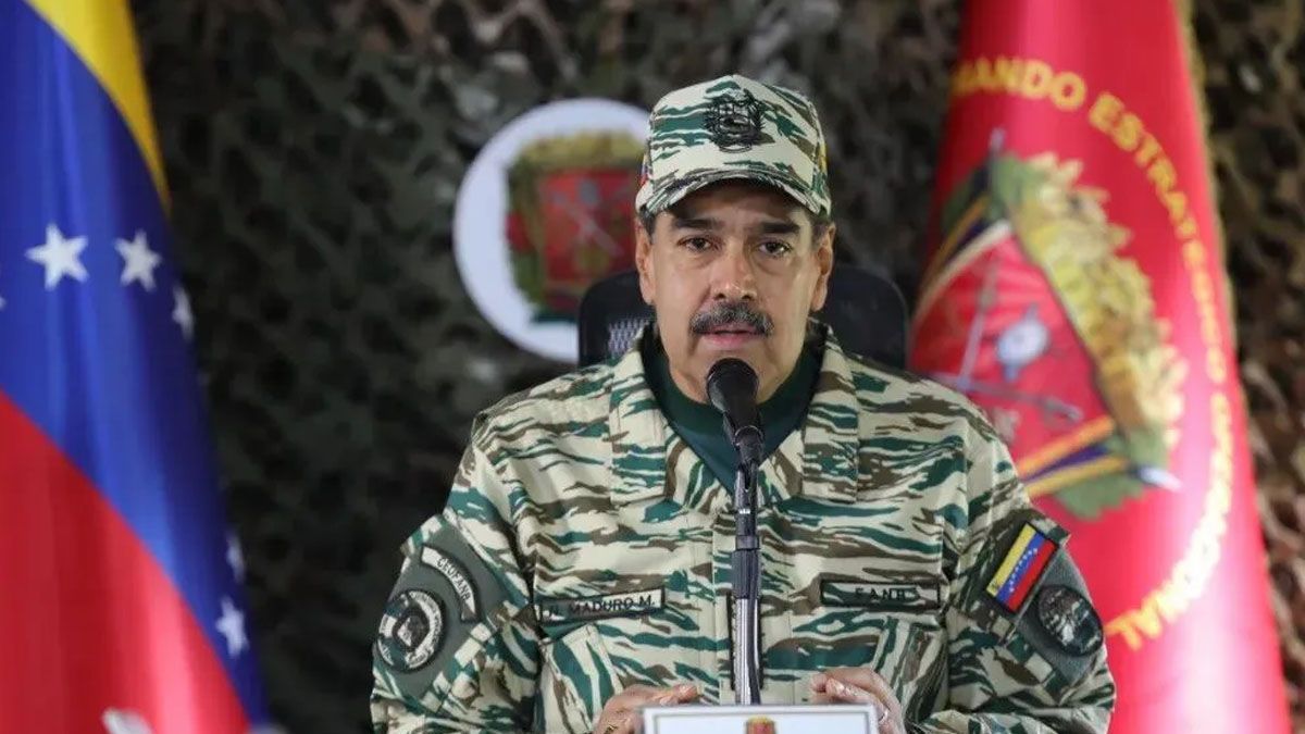 Nicolás Maduro trató de terrorista al gendarme Nahuel Gallo. (foto: archivo)