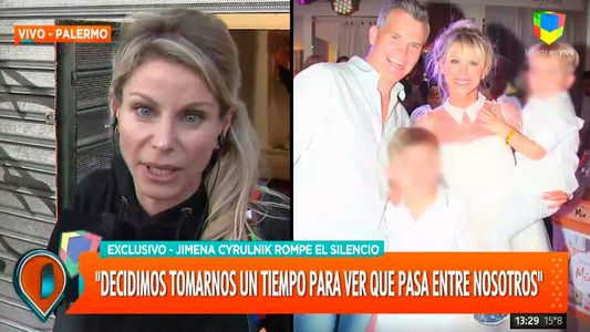 Jimena Cyrulnik habló sobre su separación: “Se transformó el amor, no hay nada malo”