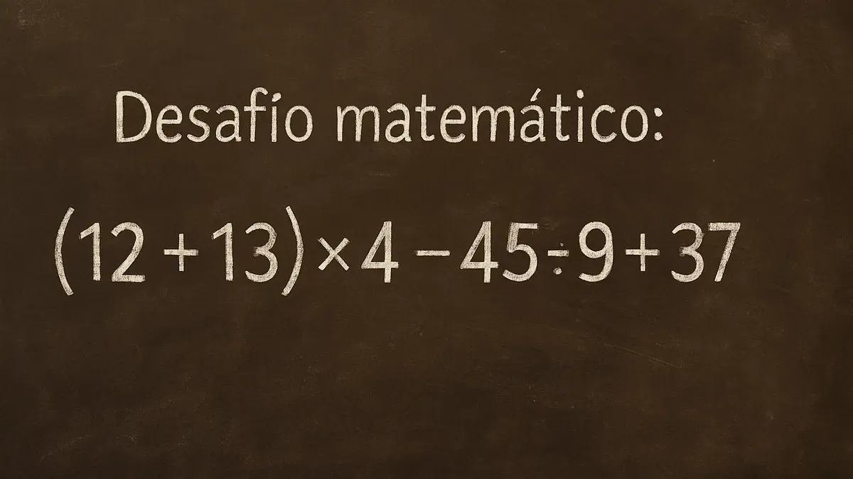 La regla esencial para resolver este desafío matemático es conocido como PEMDAS (por sus siglas en inglés) o jerarquía de operaciones.