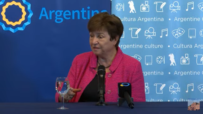 Kristalina Georgieva, tras el acuerdo técnico de Argentina con el FMI: Tuvimos una excelente reunión con Alberto Fernández