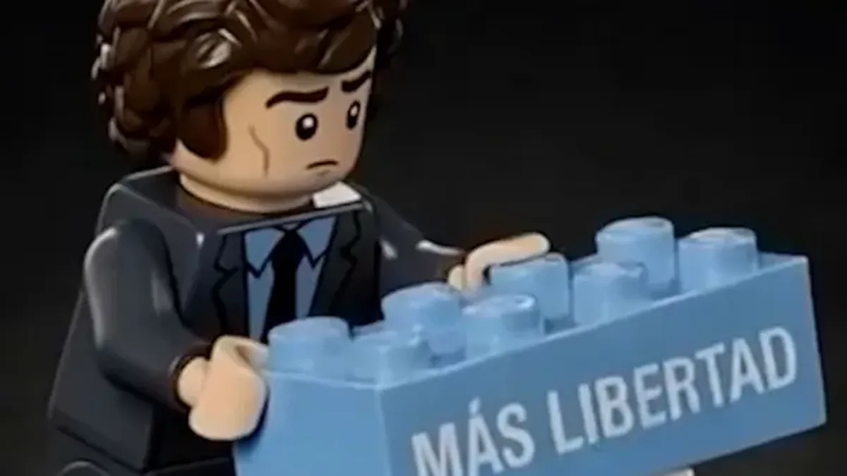 El video animado de Javier Milei: Feliz día al que trabajó para reconstruir este país