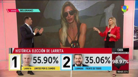 Luciana Salazar: “Ya me había llegado la información de que Alberto ganaba en primera vuelta”