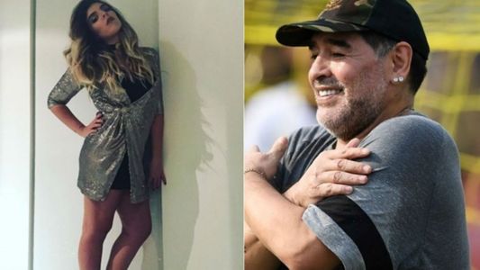 Dalma Maradona y su padre se reconciliaron: Y ahora... ¿ Irá Diego a la boda?