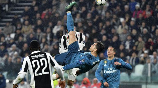 Juventus-Real Madrid: el video del golazo de chilena de Cristiano Ronaldo por la Champions League
