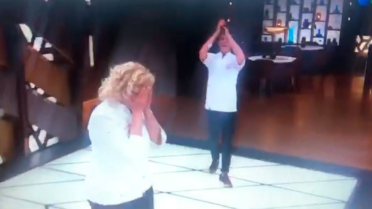 MasterChef Celebrity 2: La grabación del triunfo de Georgina Barbarossa, que no salió al aire, se filtró en las plataformas digitales de Telefe.