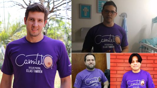 Mediáticos muestran el pezón para exigir la modificación de la ley de lactancia materna