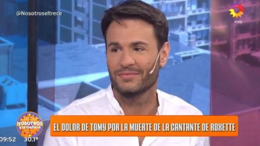 Tomás Dente se emocionó en pleno aire después de la angustia que le generó la muerte de Marie Fredriksson