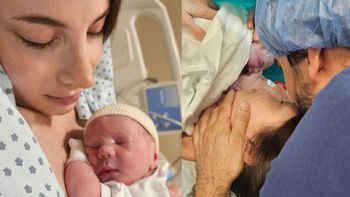 Las primeras y más tiernas fotos de Galileo, el hijo de Magui Bravi