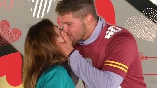 El hotel de los famosos: el video que adelantaba el romance entre Majo Martino y Locho Loccisano