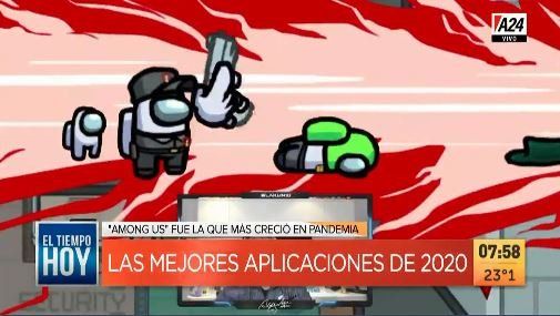 El furor por el juego “Among Us”, lo ubicó en el primer puesto en 2020
