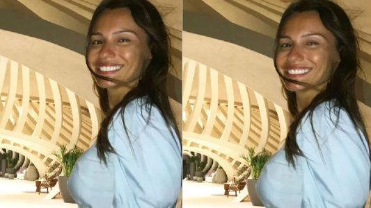 Pampita enfrentó los rumores de embarazo por una foto