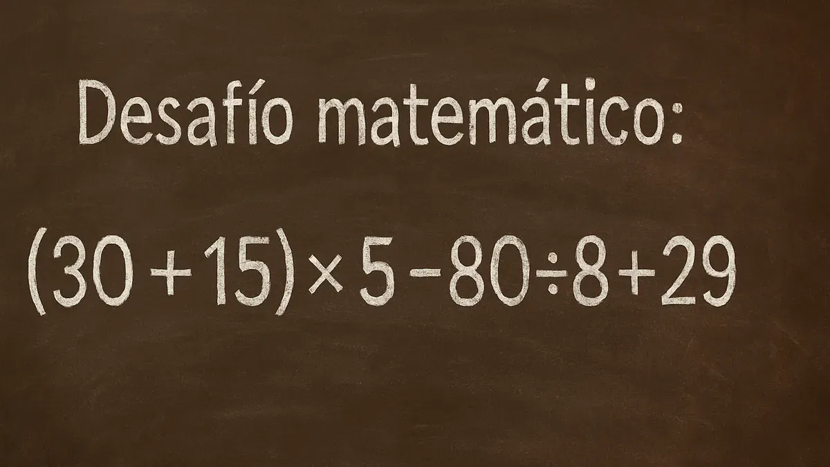Imagen de pizarra para Desafío Matemático: este juego numérico pone a prueba tu paciencia