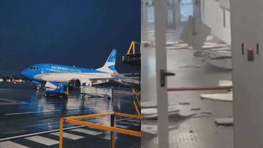 El aeroparque Jorge Newbery vuelve a operar tras su cierre por el temporal