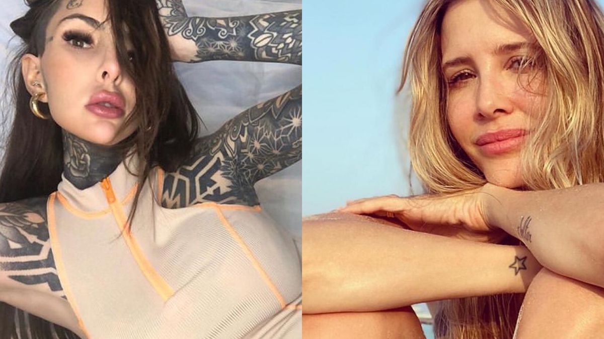 -Cande Tinelli y Guillermina Valdés-