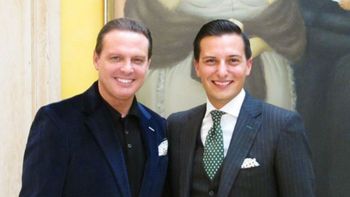 Reapareció Luis Miguel con cara nueva