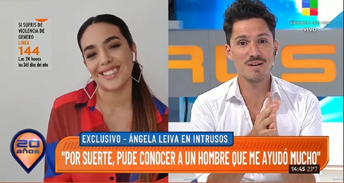Ángela Leiva habló de la perimetral a su ex pareja: Me salvó no estar más enamorada de él
