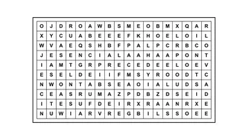 Encontrá la frase escondida: un reto de 6 palabras en una sopa de letras