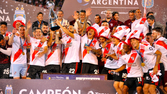 ¡River campeón!: goleó 3-0 a Central Córdoba (SdE) en Mendoza y cerró el año con un nuevo título