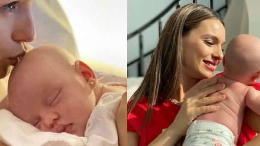 El primer mes de Ana: los emotivos mensajes de Pampita y Moritán
