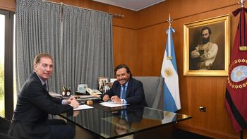 Santilli sumó el apoyo de Sáenz en Salta para impulsar la reforma laboral