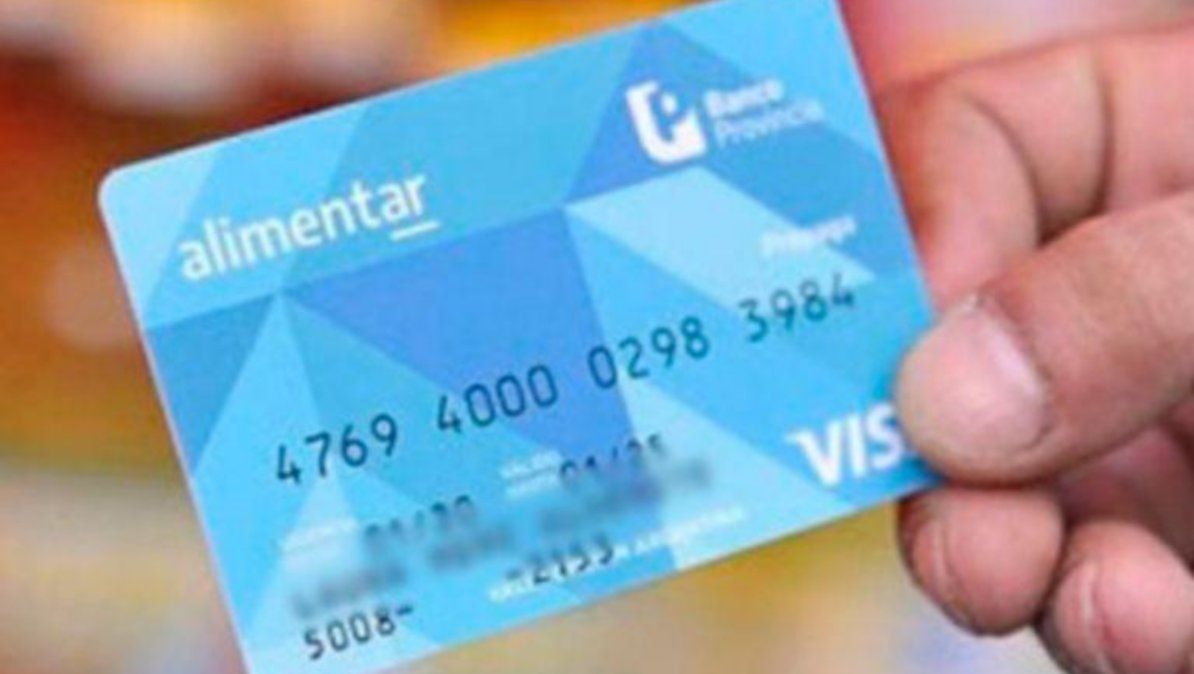 La tarjeta Alimentar es un beneficio del gobierno de la Nación