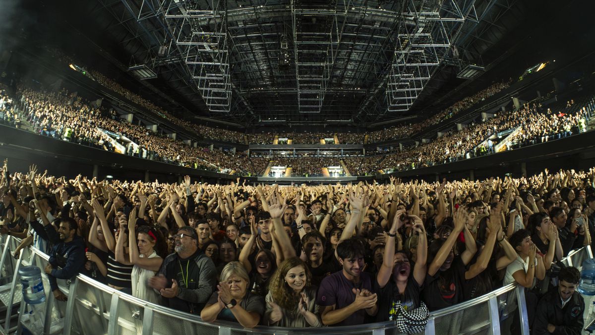 Show Soda Stereo en Movistar Arena